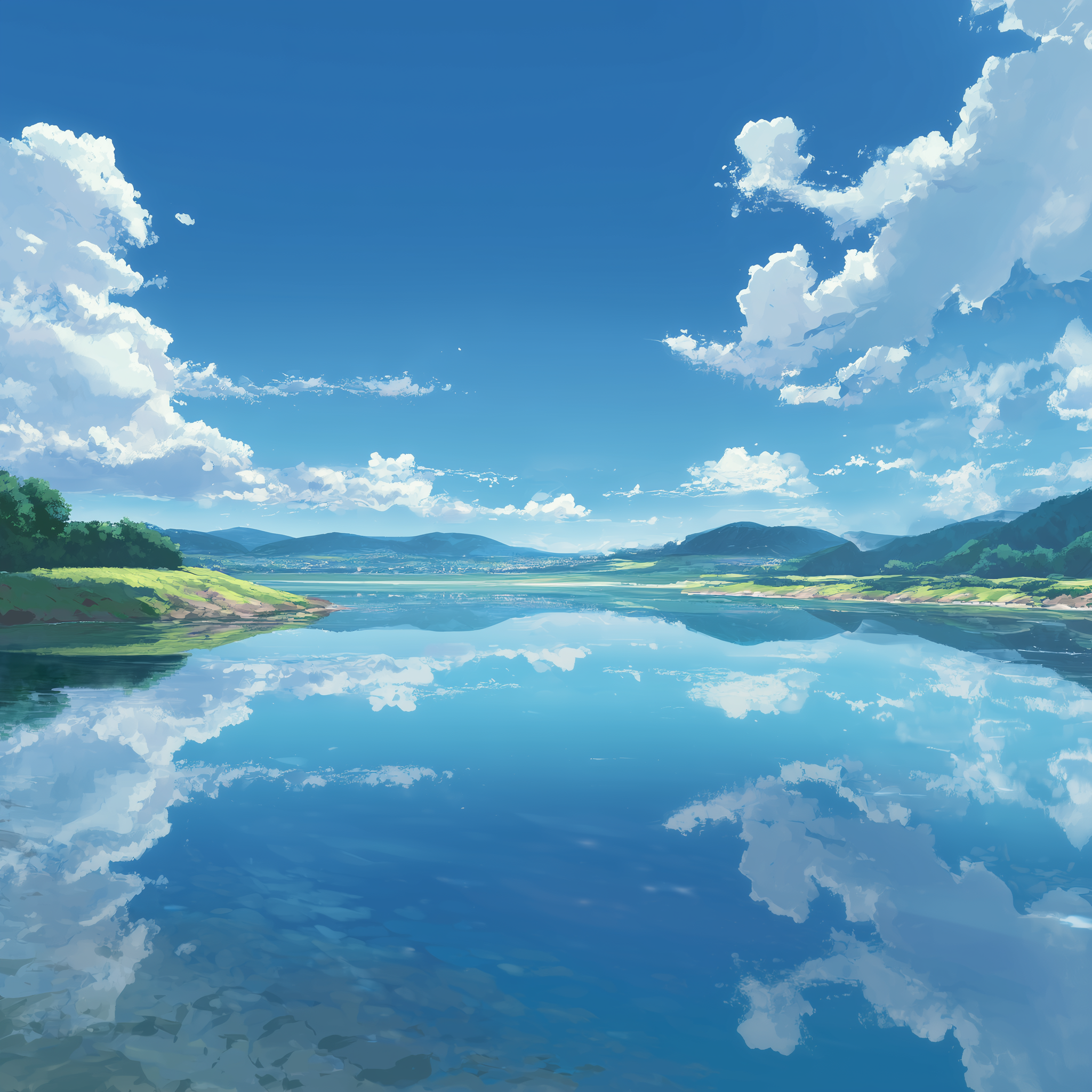 Crystal clear water background